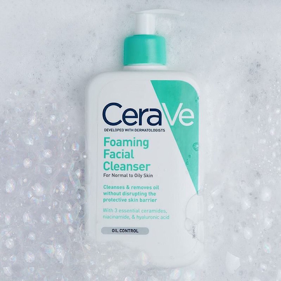 SỮA RỬA MẶT CERAVE FOAMING FACIAL CLEANSER 237ML